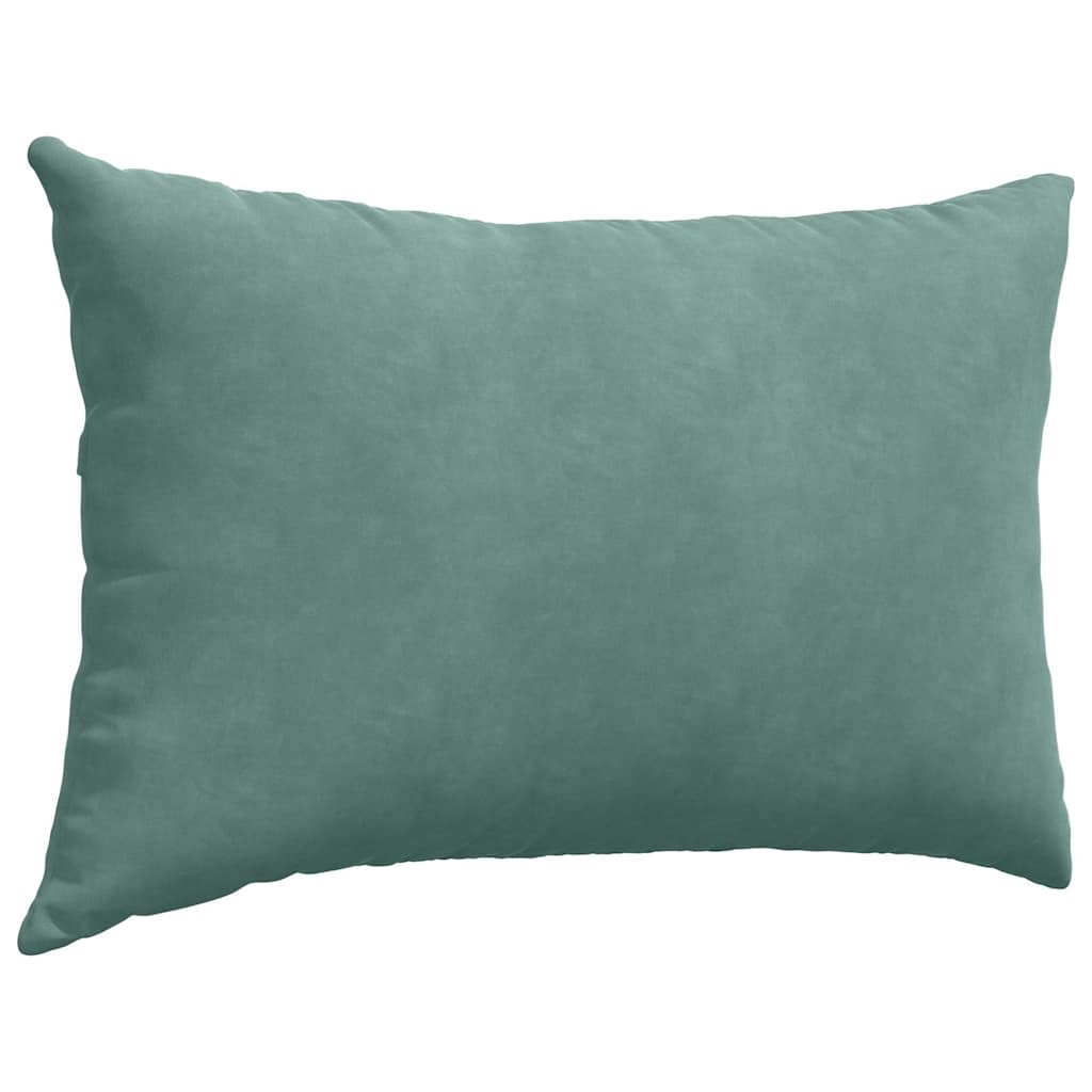 Sofakissen 2 Stück Blau 50 x 30 cm Cordstoff