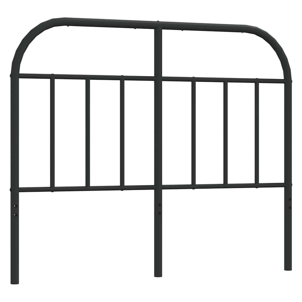 Ersatz-Kopfteil Metall Schwarz 75 cm