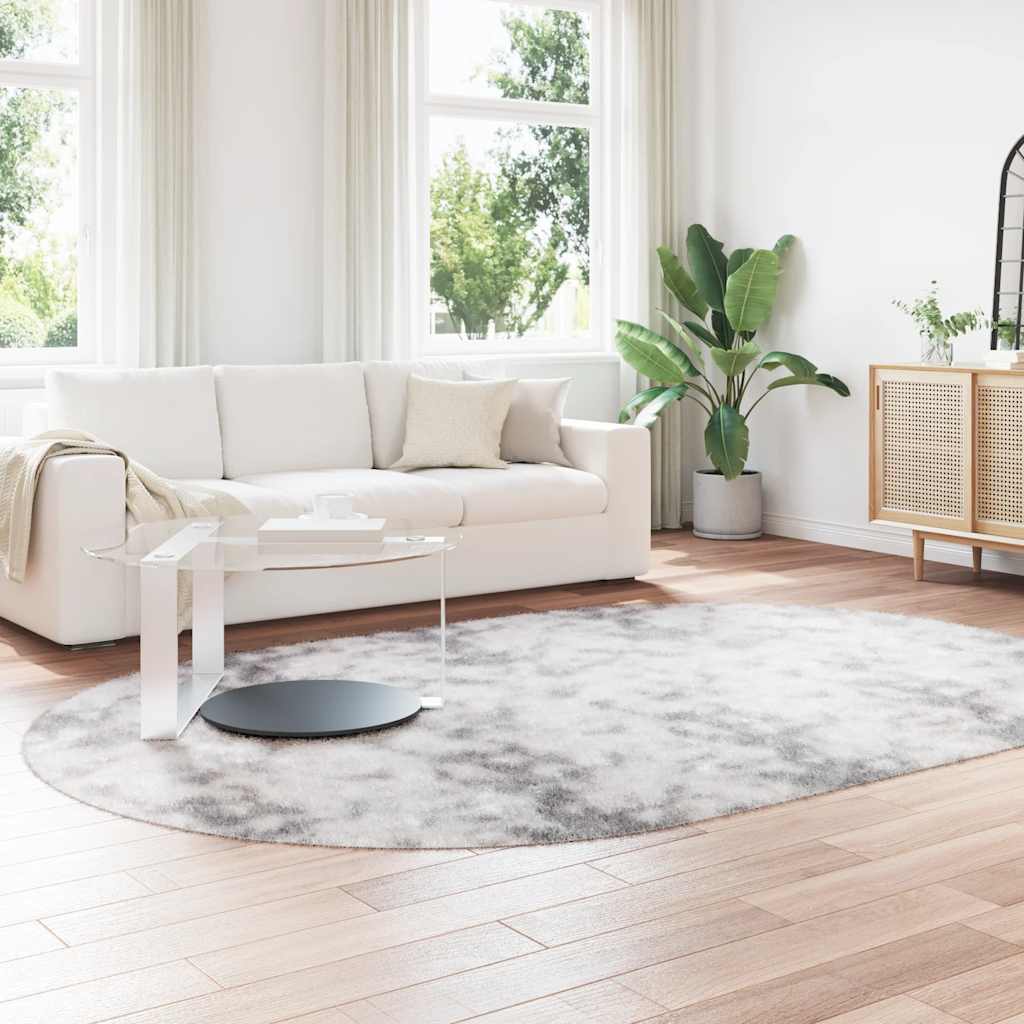 Teppich Shaggy Hochflor NAVARRA Beige 60x100 cm Polyester