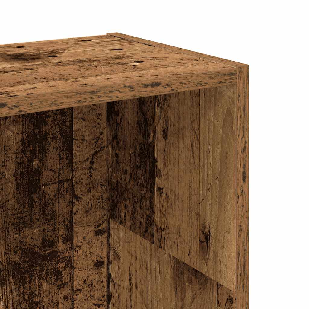 Bücherregal Weiß 40x24x75 cm Holzwerkstoff