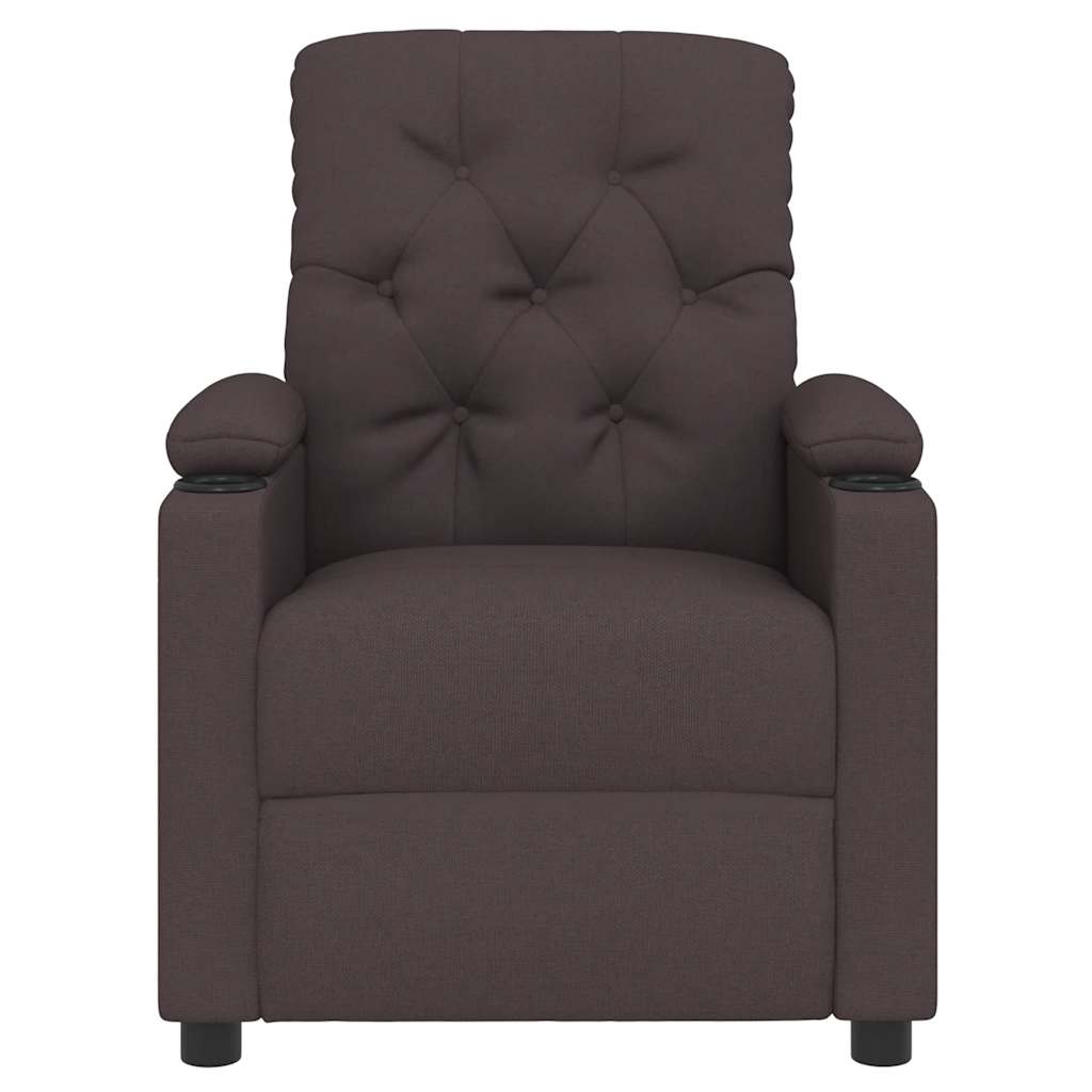Massagesessel Schwarz Stoff