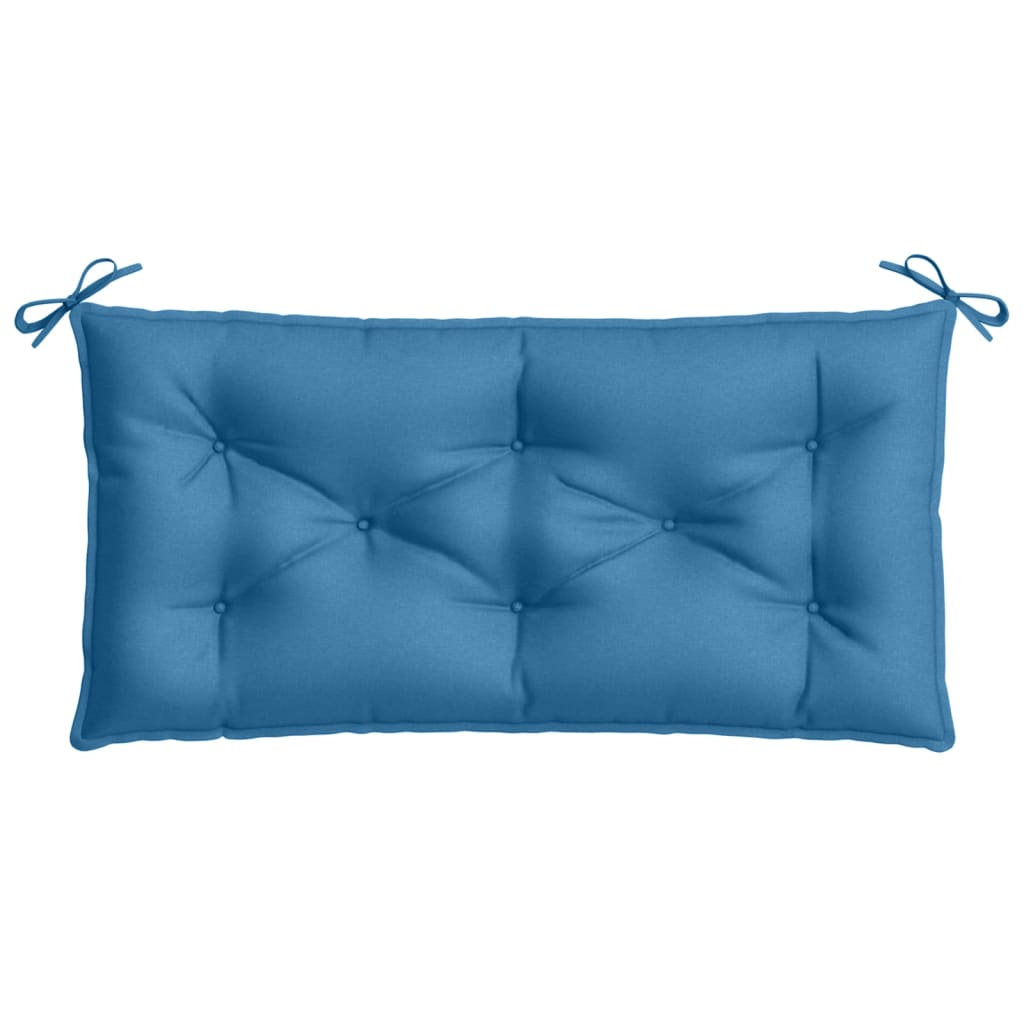 Gartenbank-Auflagen 2 Stk. Melange Anthrazit 100x50x7 cm Stoff