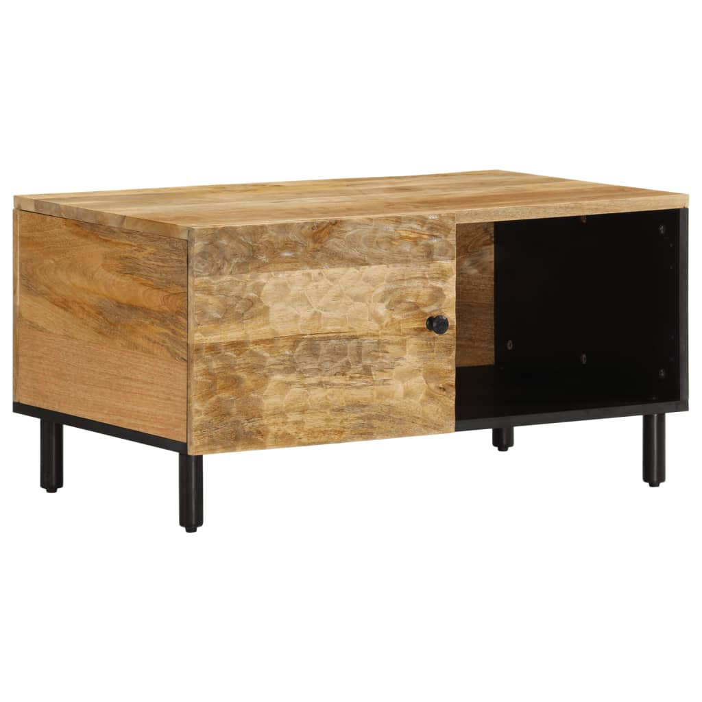 Couchtisch 80x50x40 cm Massivholz Akazie