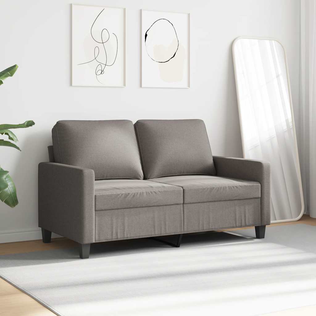 3-Sitzer-Sofa Hellgrau 180 cm Stoff