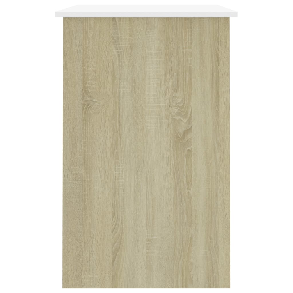 Schreibtisch Weiß 100×50×76 cm Holzwerkstoff