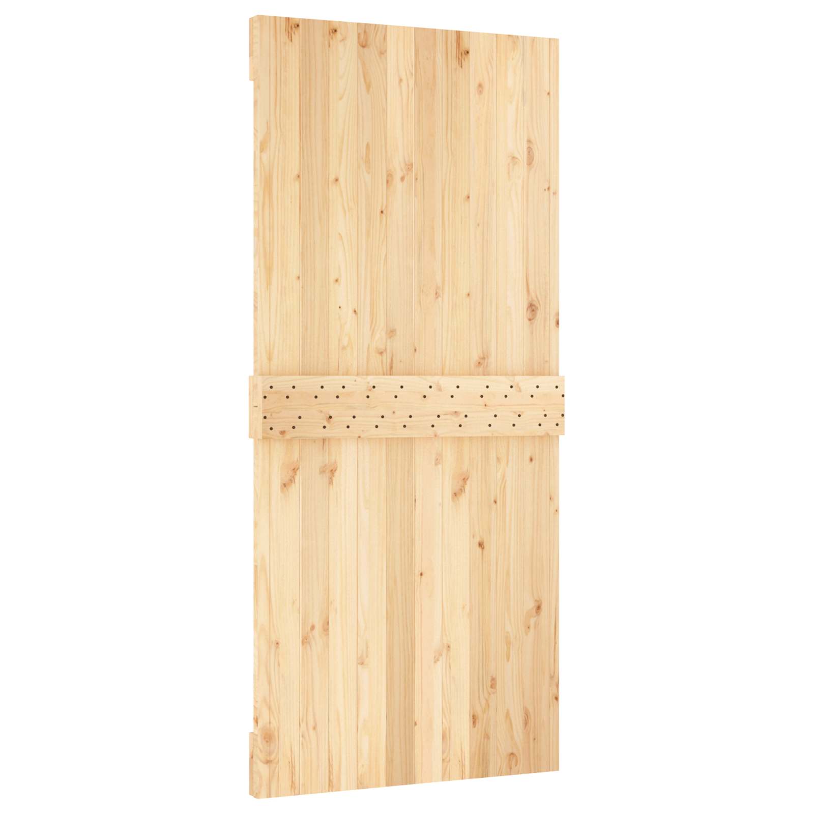Tür NARVIK Natur 80 x 210 cm Massivkiefer