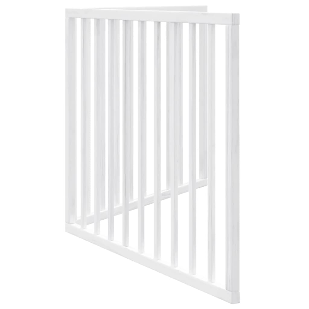 Hundegitter Faltbar 3 Paneele 150 cm Pappelholz