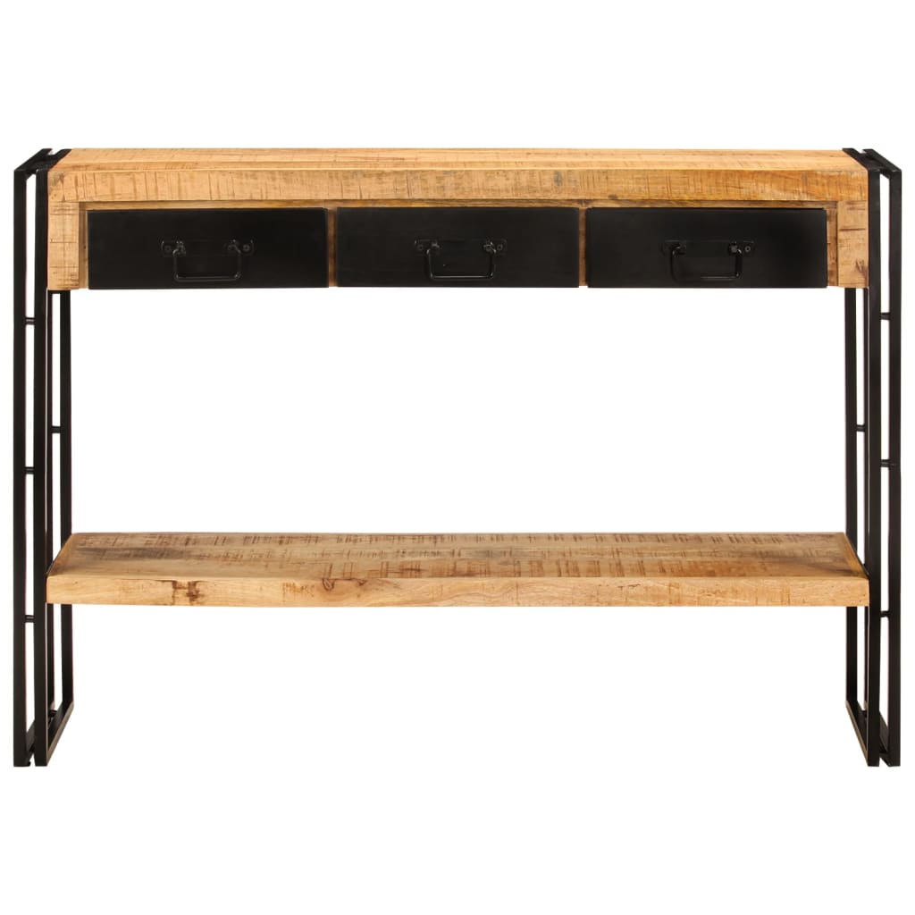 Konsolentisch 110x30x76 cm Altholz Massiv