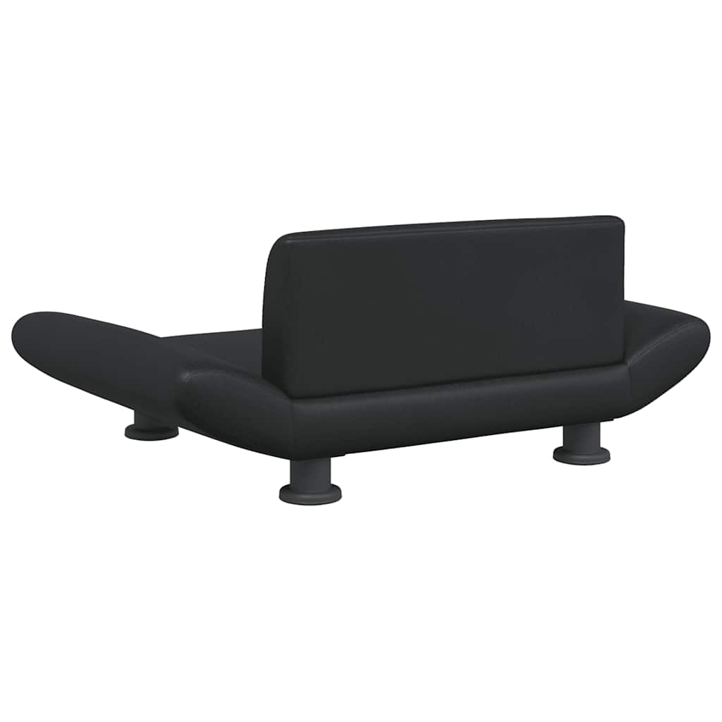 Hundebett Dunkelgrau 70x45x28 cm Stoff