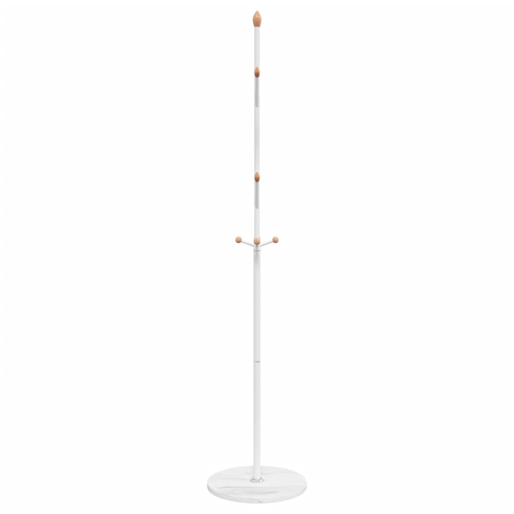 Garderobenständer Schwarz 177 cm Pulverbeschichtetes Eisen