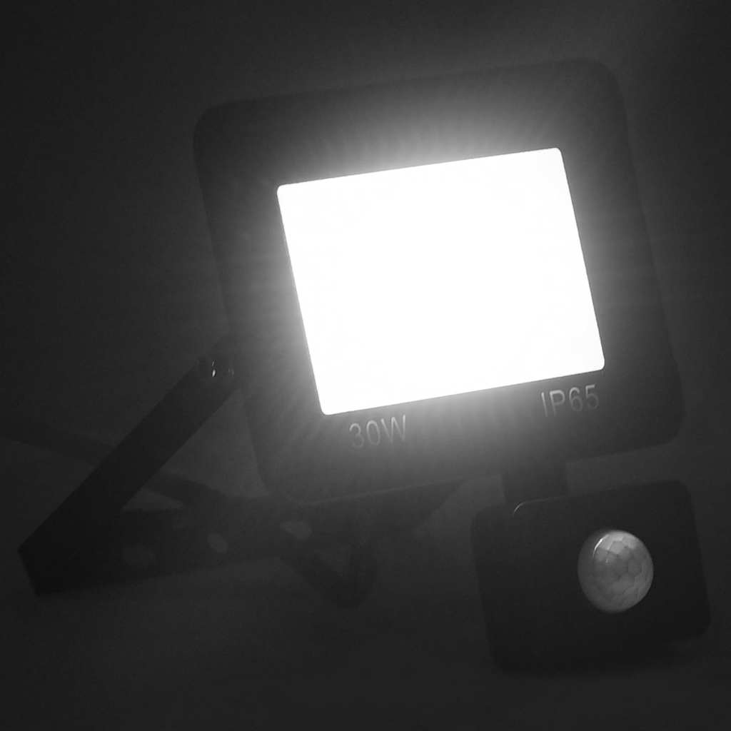 LED-Fluter mit Sensor 10W Warmweiß