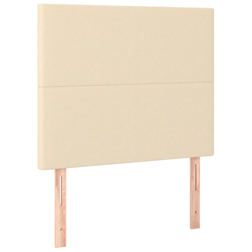 Kopfteil Hellgrau 80x5x118/128 cm Stoff