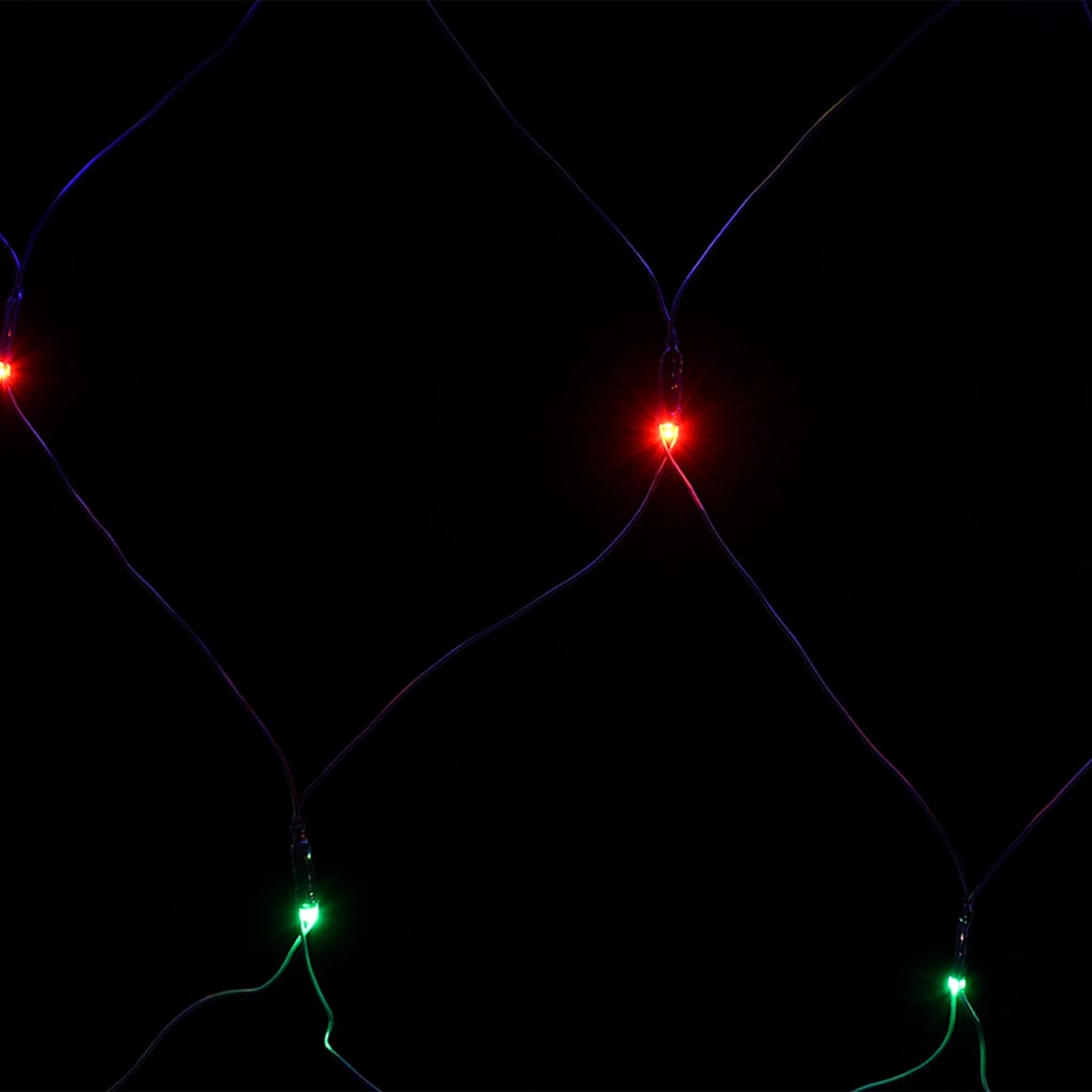 LED-Lichternetz Warmweiß 3x2 m 204 LEDs Indoor Outdoor