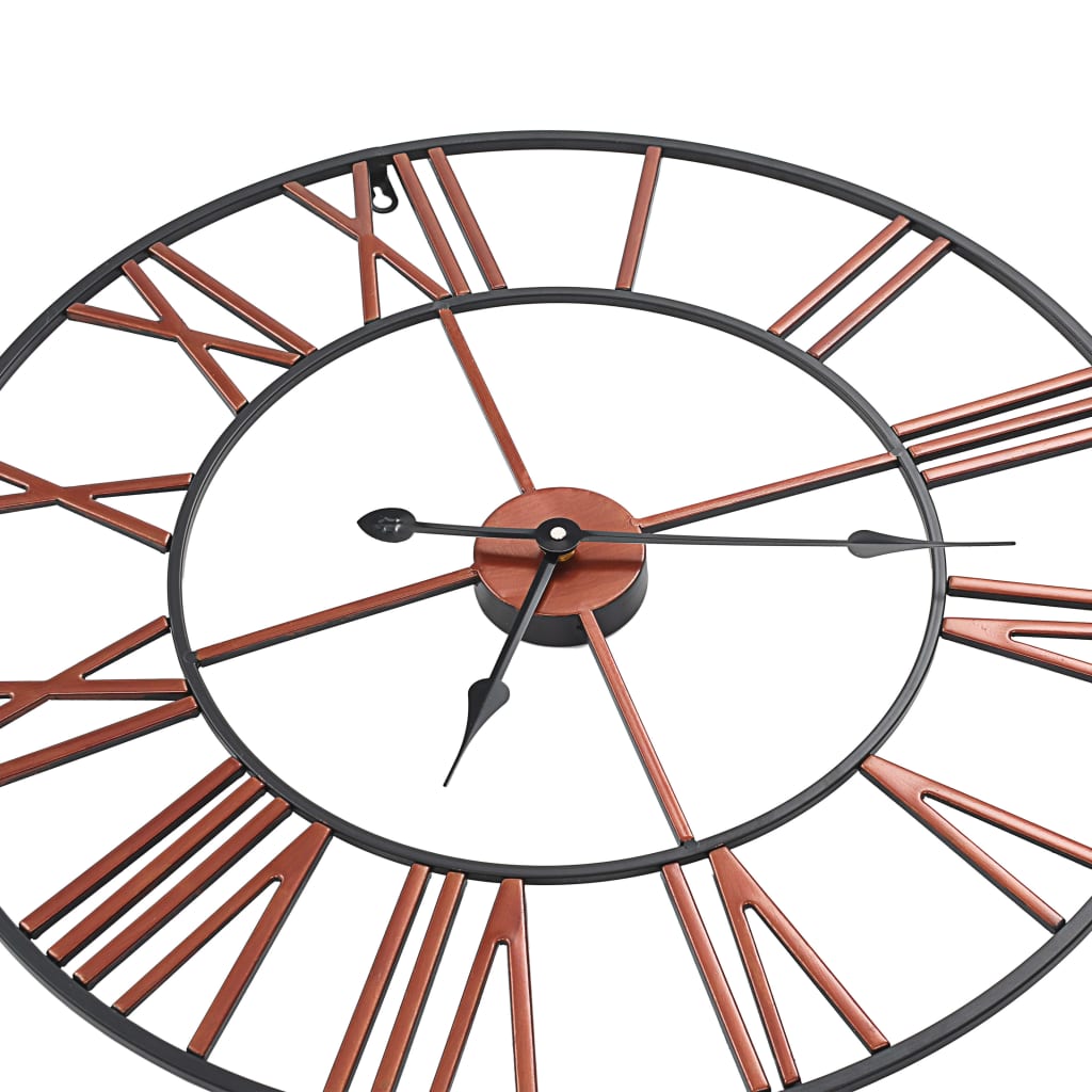 Wanduhr Metall 40 cm Golden