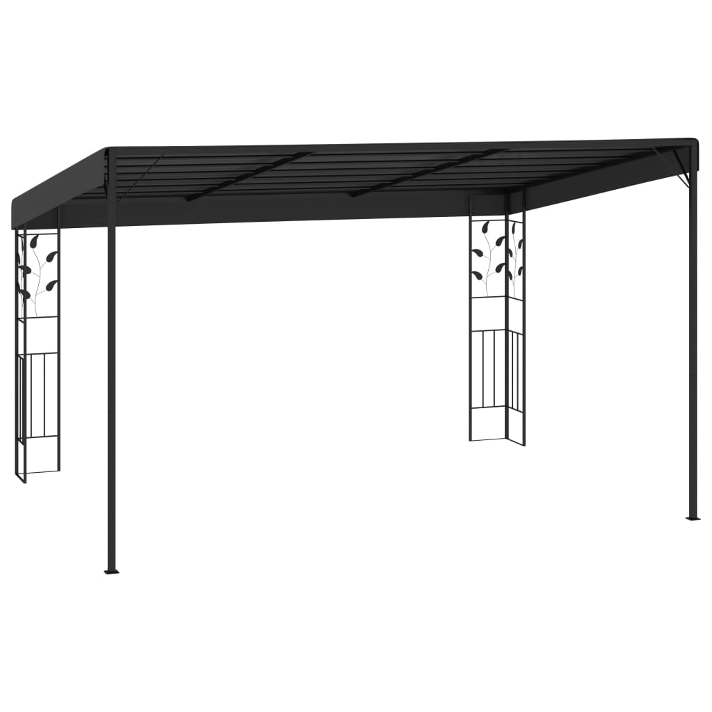 Wand-Pavillon 3x3x2,5 m Cremeweiß