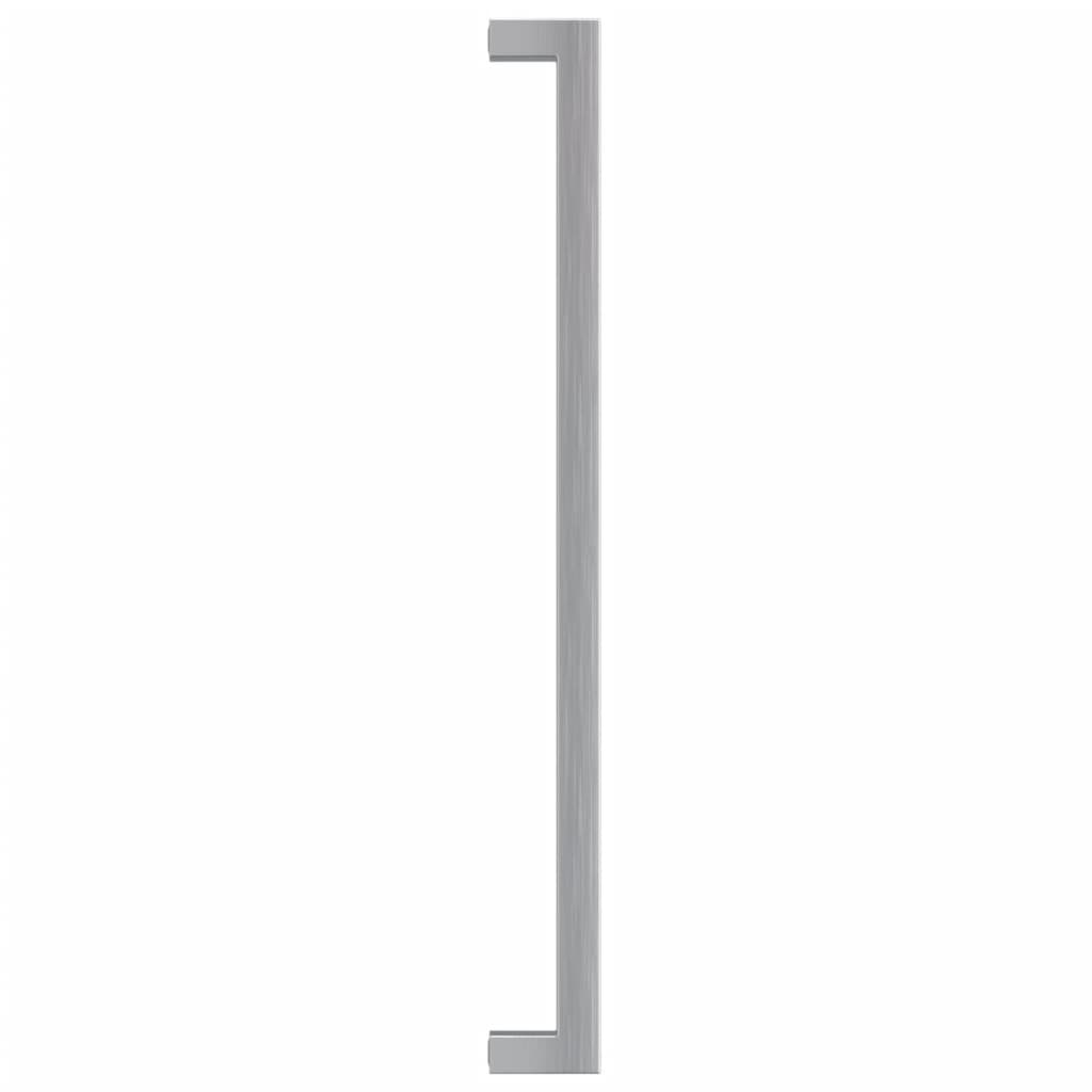 Möbelgriffe 10 Stk. Silbern 64 mm Edelstahl