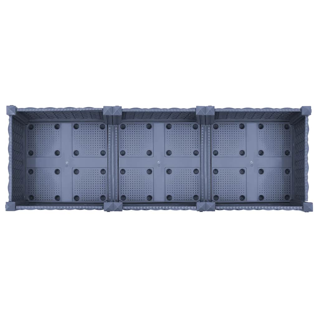 Hochbeet 40x40x23 cm Polypropylen