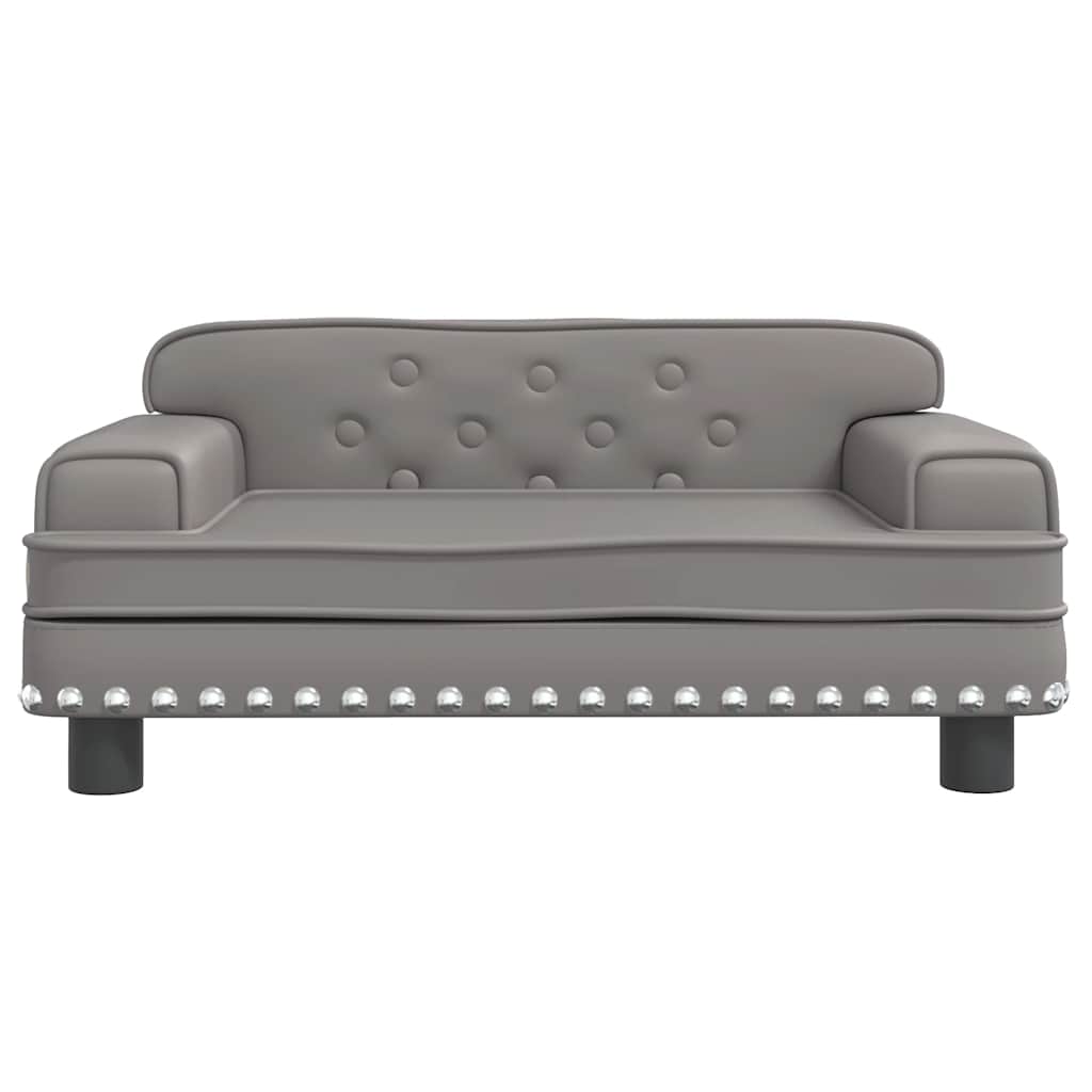 Hundebett Rosa 90x53x30 cm Samt