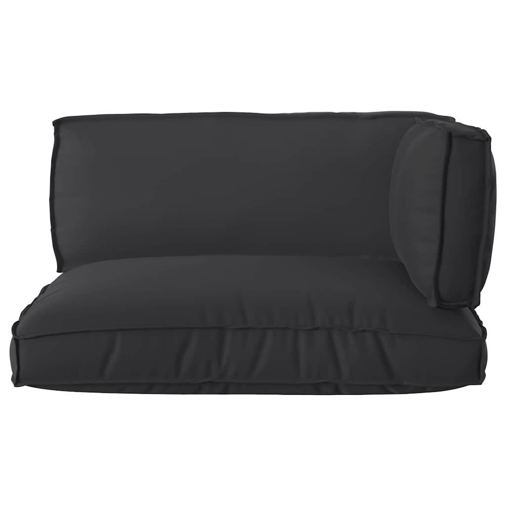 Palettenkissenset 3 pcs Anthrazit Oxford-Stoff