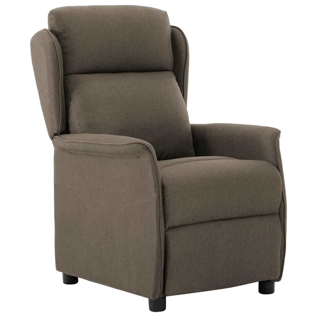 Liegestuhl Hellgrau 66,5 x 94 x 101,5 cm Polyester