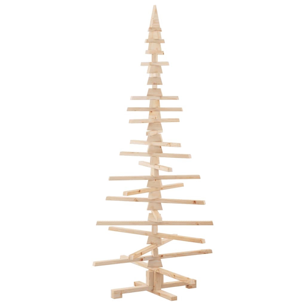 Weihnachtsbaum Holz zum Schmücken 60 cm Massivholz Kiefer
