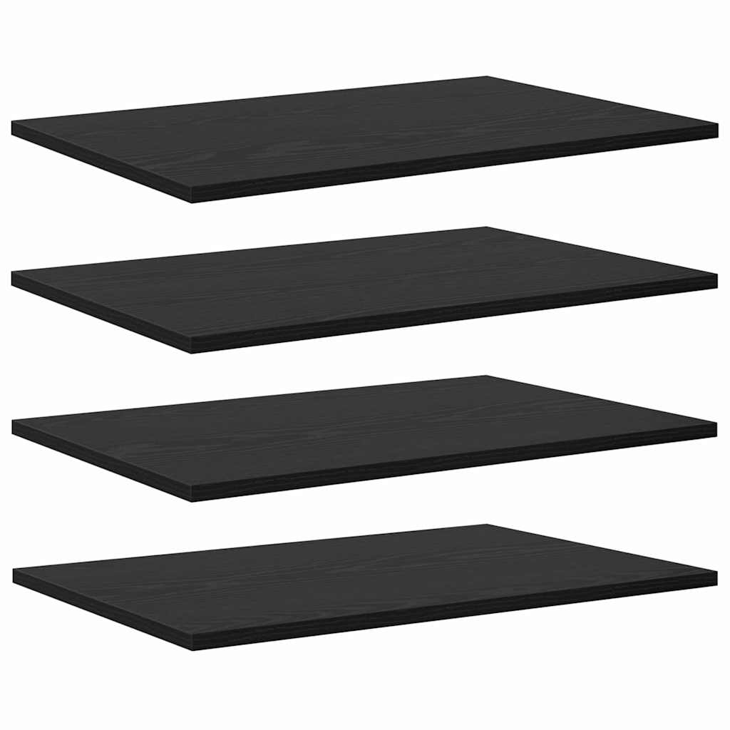 Bücherregal-Bretter 4 Stk. Weiß 40x10x1,5 cm Holzwerkstoff