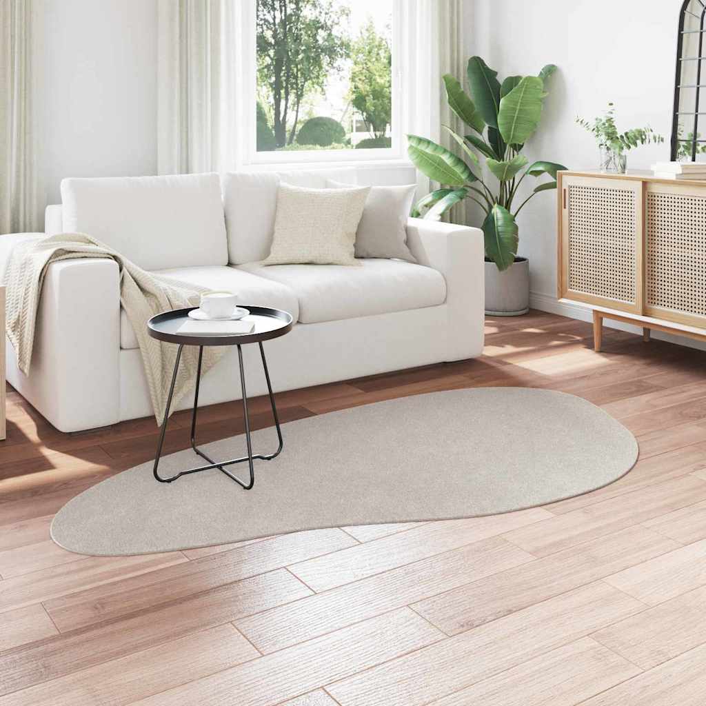 Bereichsteppiche HUARTE Anthrazit 100 x 200 cm Polyester