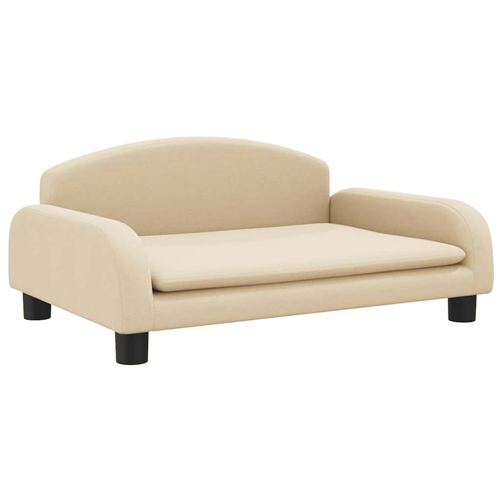 Hundebett Dunkelgrau 70x45x30 cm Stoff
