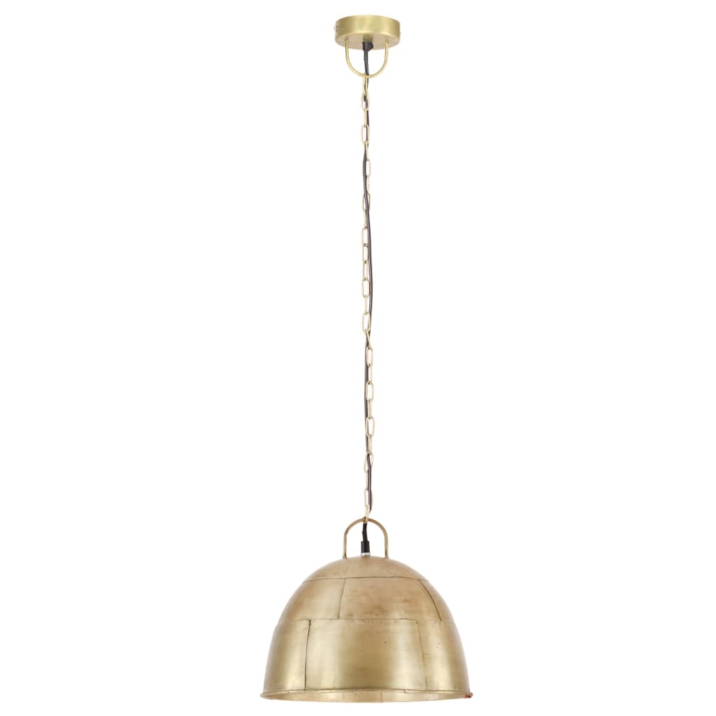 Hängelampe Vintage Industriestil 25 W Silbern Rund 31 cm E27
