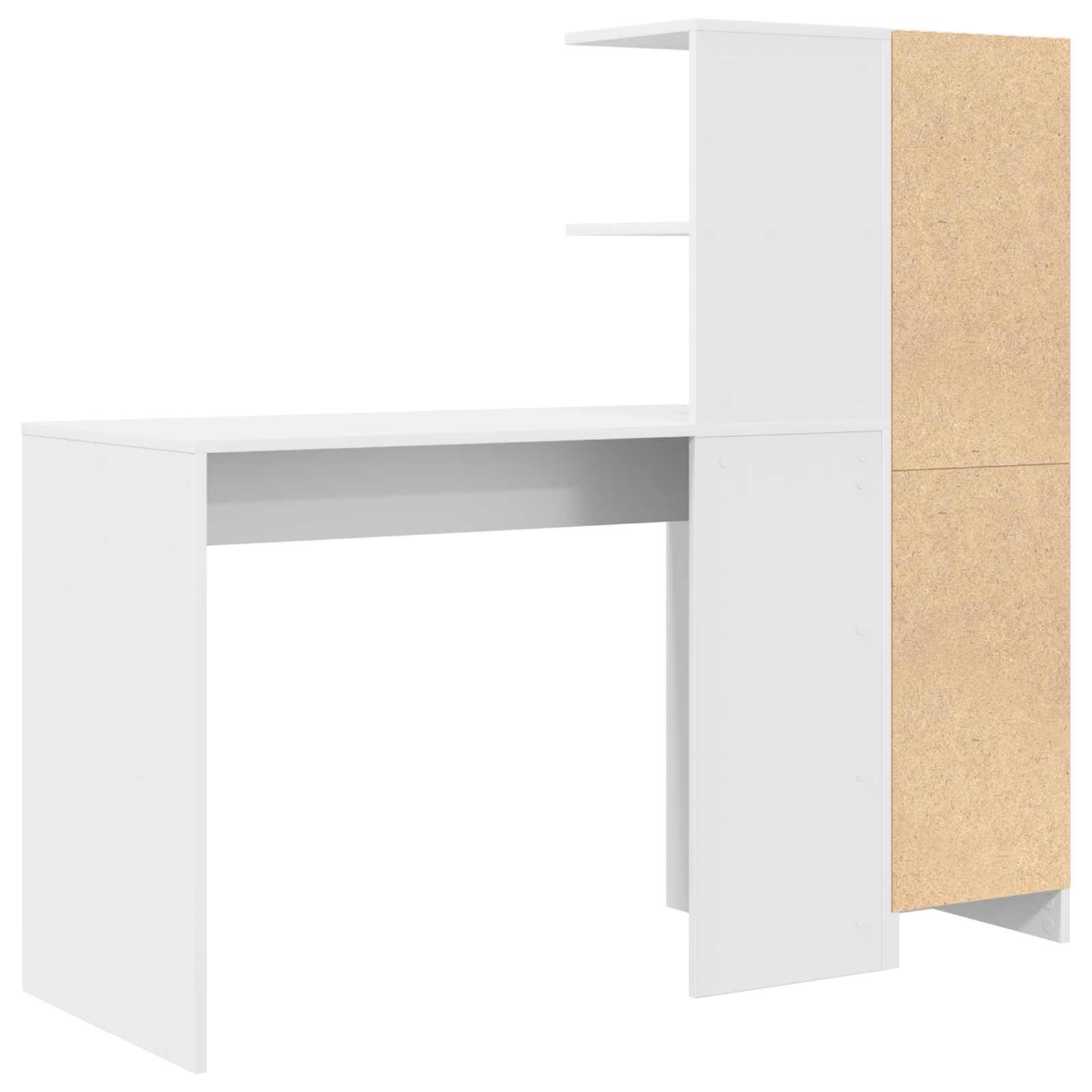 Schreibtisch 2 pcs Beton Grau