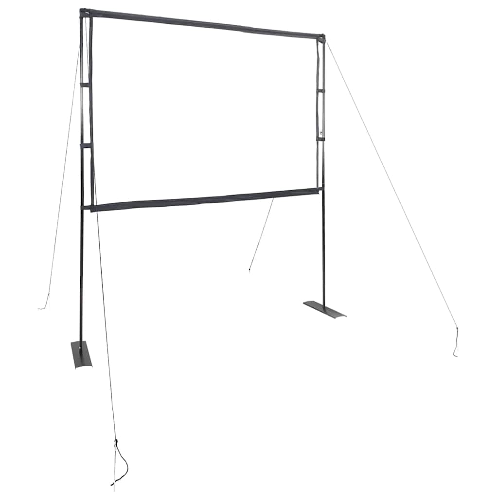 Projektionsleinwand mit Ständern 84 Zoll 4:3