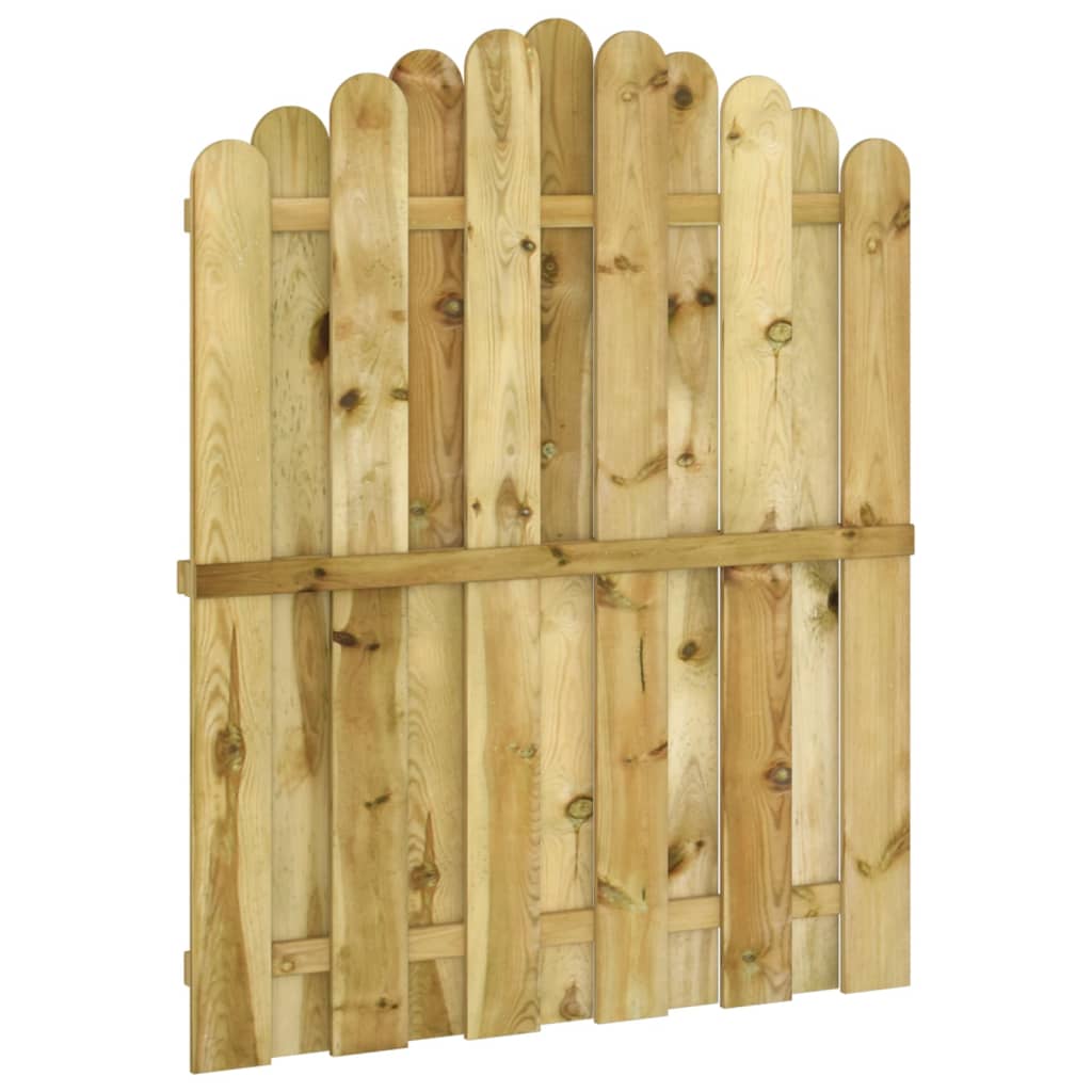Gartentor Imprägniertes Kiefernholz 100x75 cm