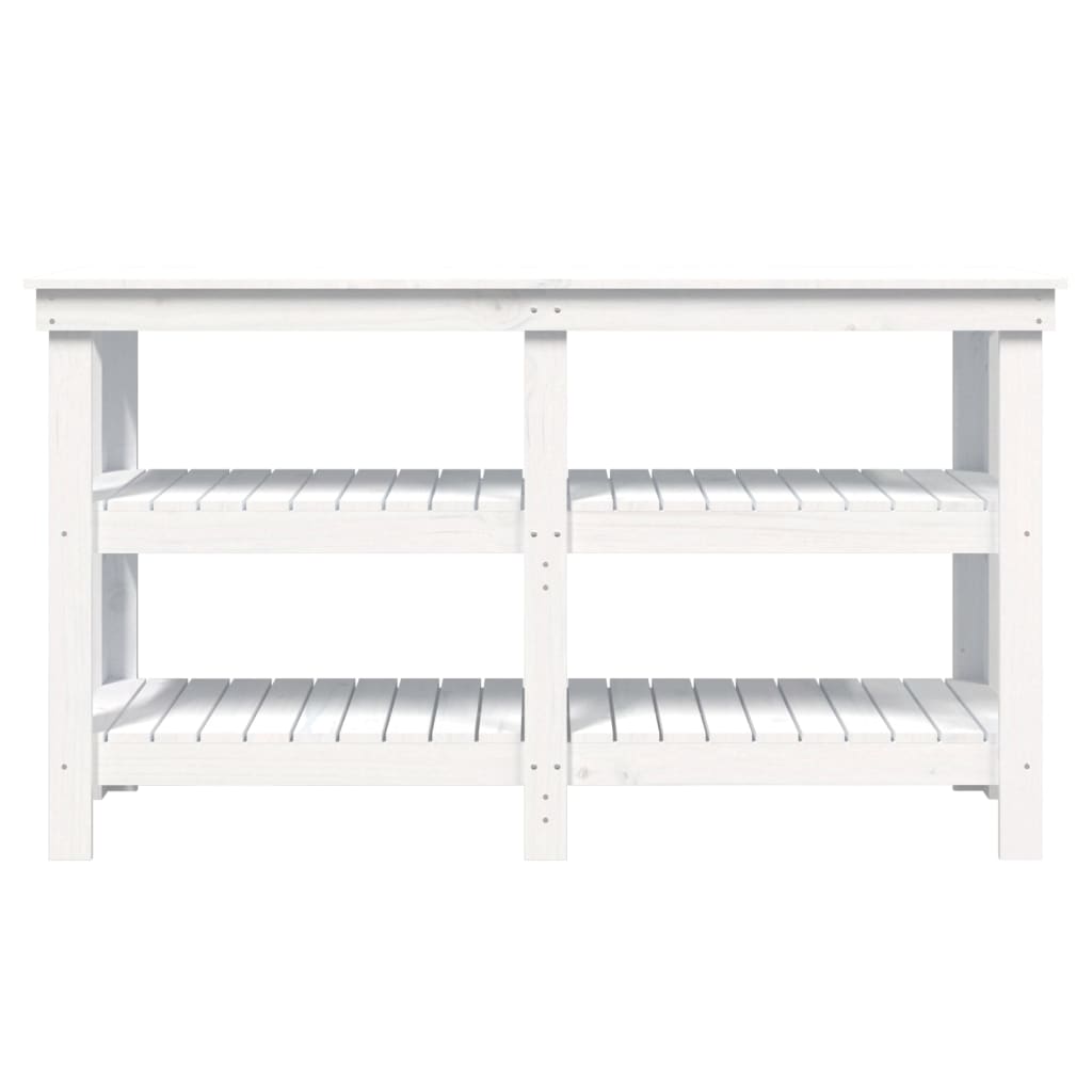 Werkbank 78,5x50x80 cm Massivholz Kiefer
