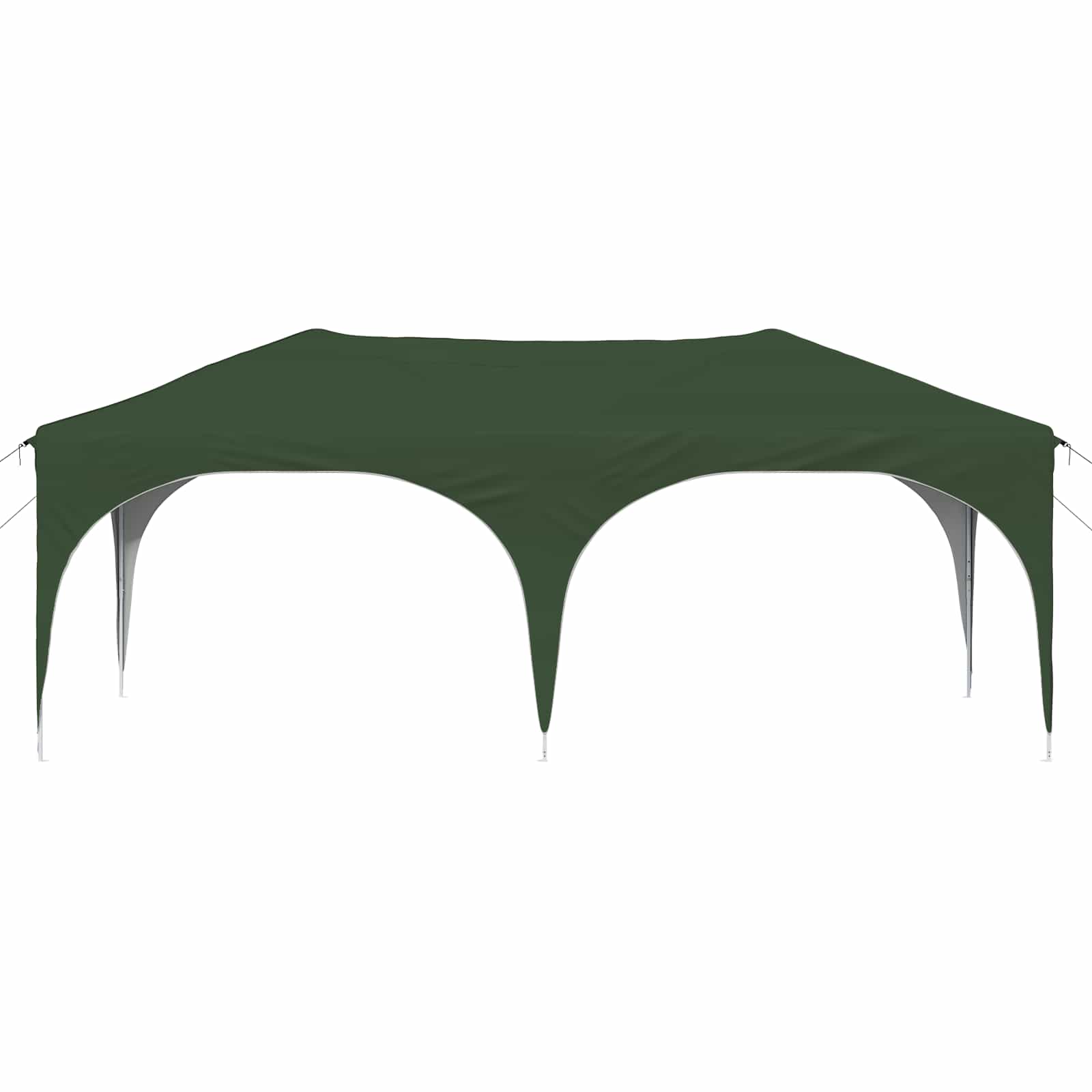 Pop-up Partyzelt 575 x 288 x 245 cm Creme Oxford-Stoff