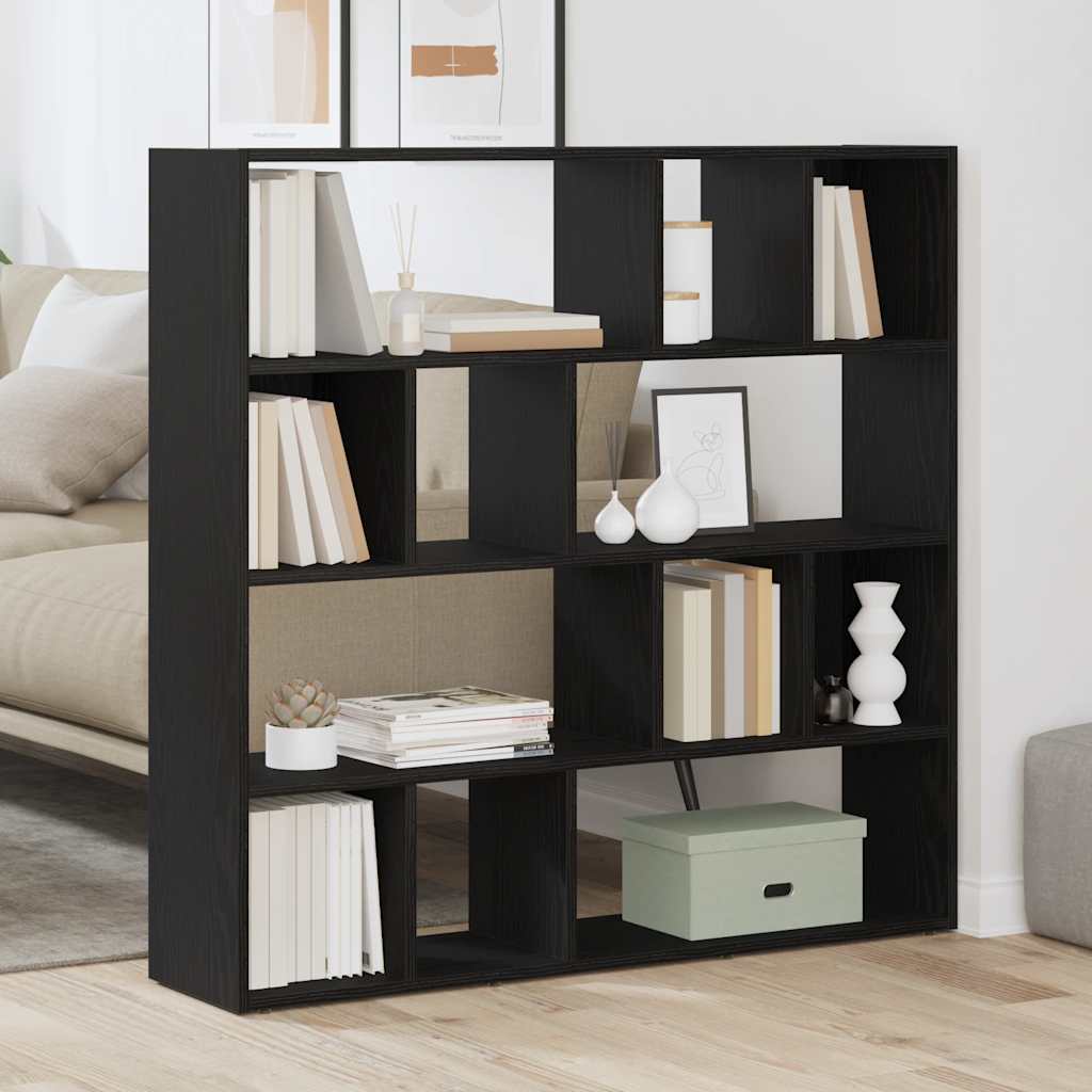 Bücherregal/Raumteiler Weiß 105x24x102 cm