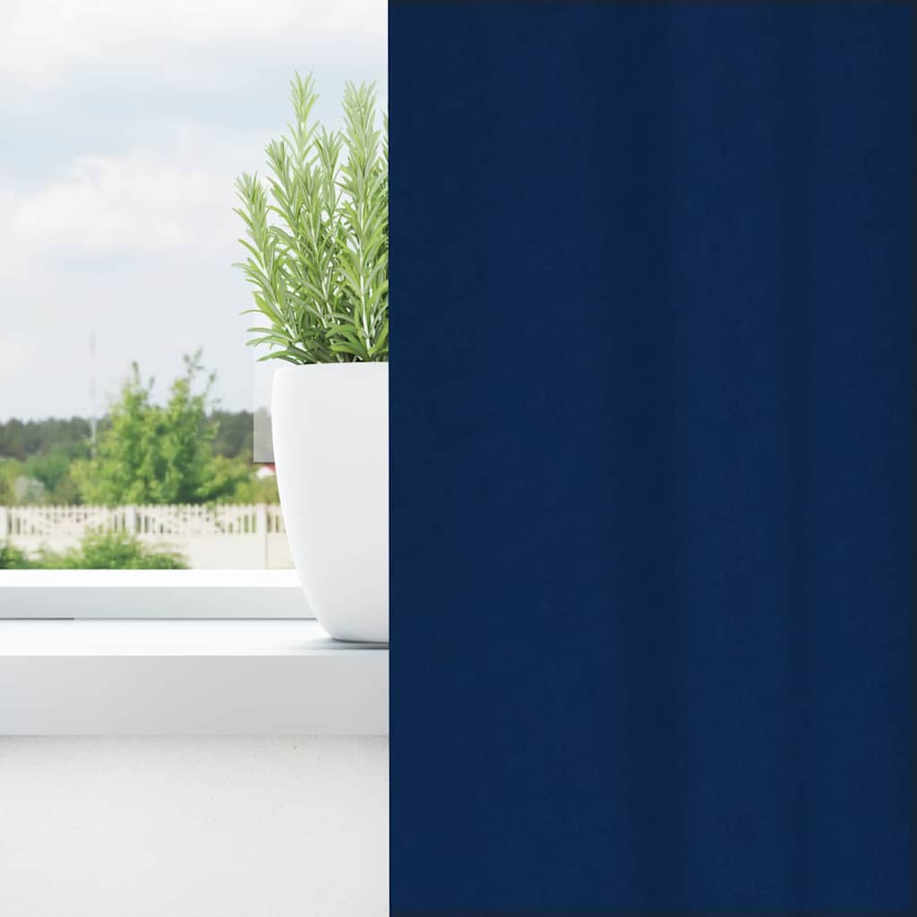 Verdunkelungs-Vorhänge mit Ringen 2 pcs Beige 140 x 140 cm