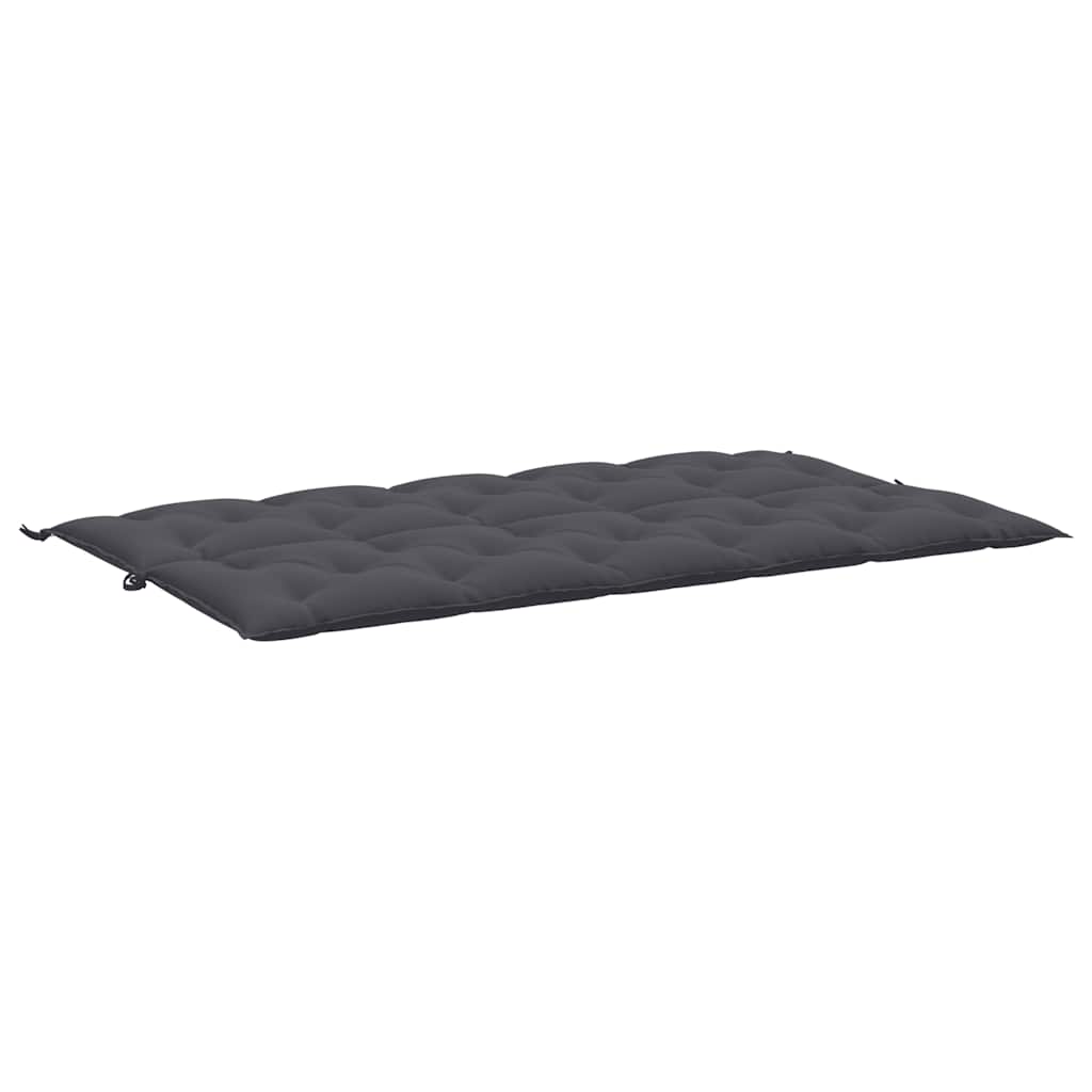 Gartenbank-Auflage Anthrazit 100x(50+50)x7 cm Oxford-Gewebe