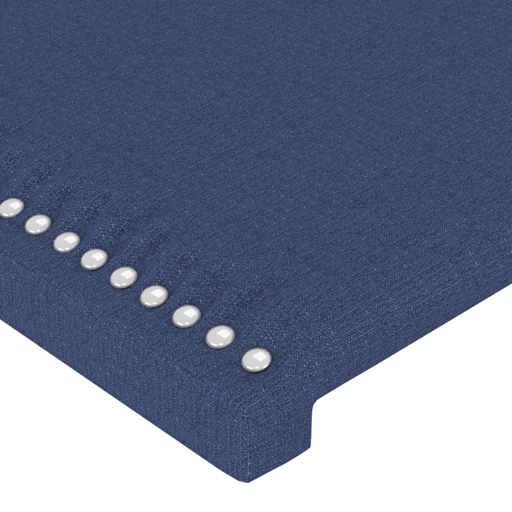 Kopfteil Dunkelgrau 80 x 5 x 118/128 cm Stoff