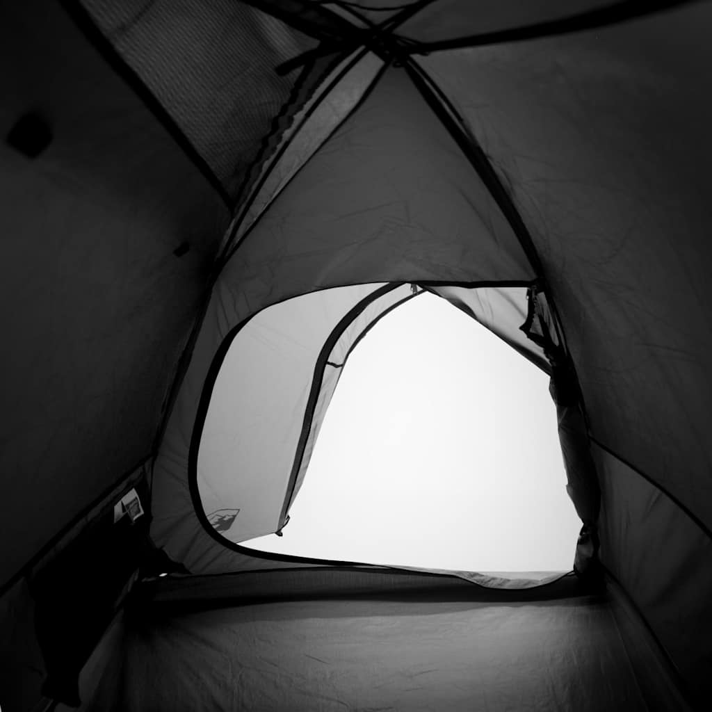 Kuppel-Campingzelt 2 Personen Olivgrün Wasserdicht