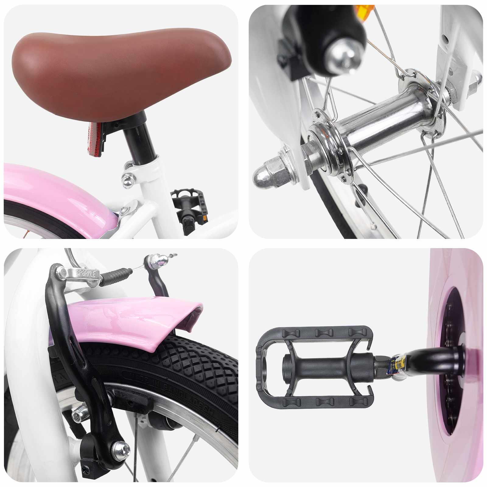 Kinderfahrrad 12 Zoll für 2-4 Jahre alt Himmelblau