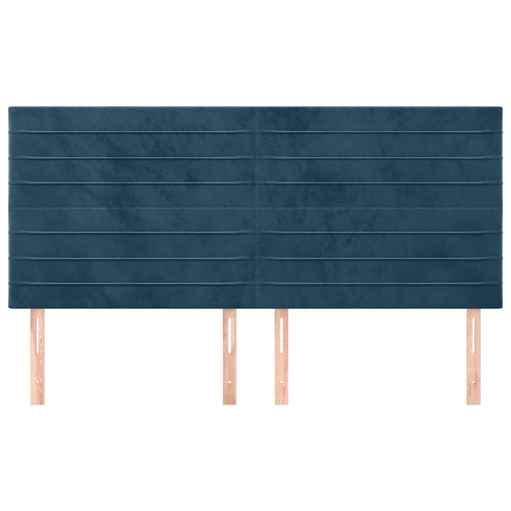 Kopfteil Hellgrau 80x5x118/128 cm Samt