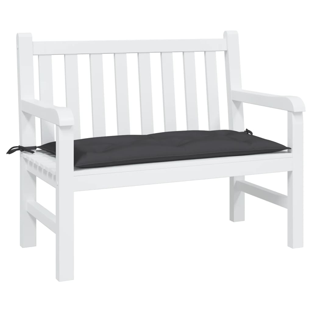 Gartenbank-Auflage Anthrazit 110x50x7 cm Oxford-Gewebe