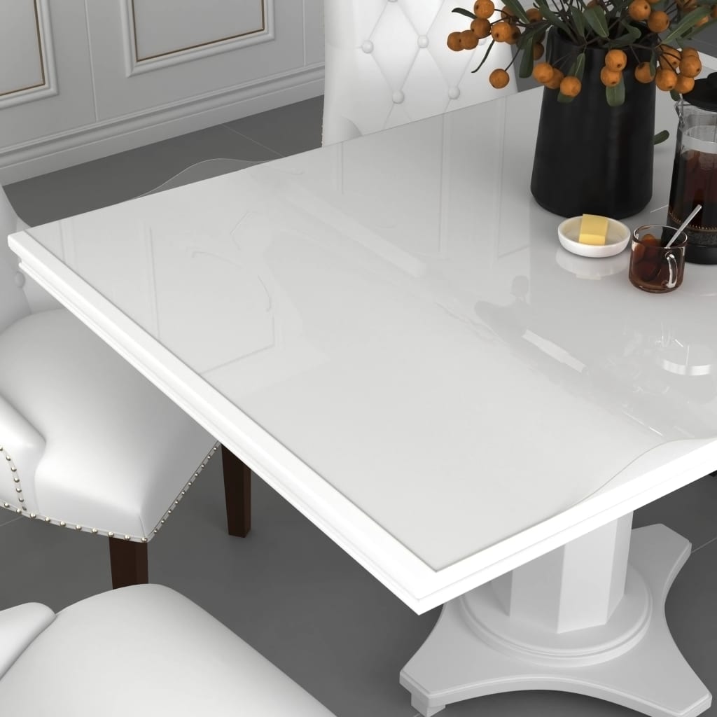 Tischfolie Transparent 100x60 cm 1,6 mm PVC