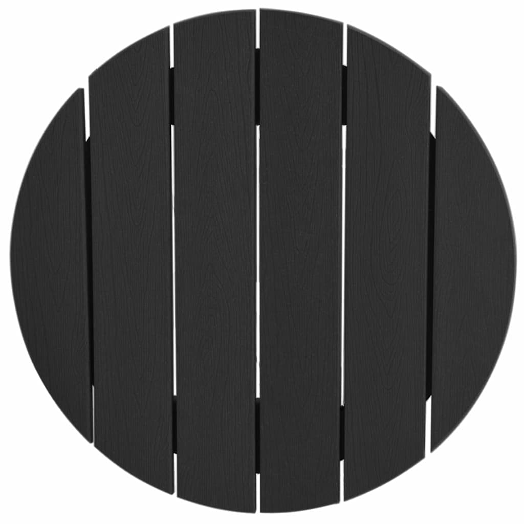 Bartisch Weiß 55 x 55 x 107 cm Polyethylen
