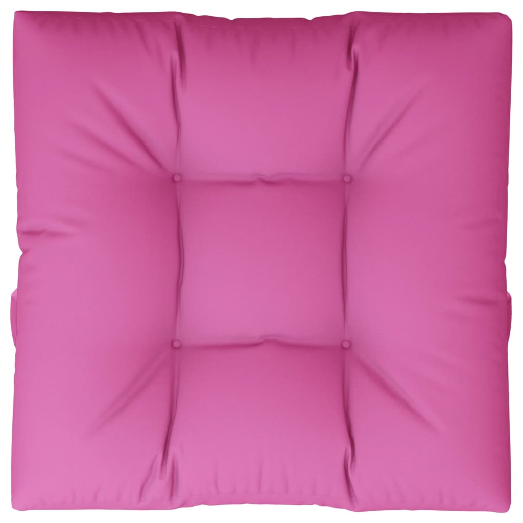 Palettenkissen Anthrazit 50x50x12 cm Stoff