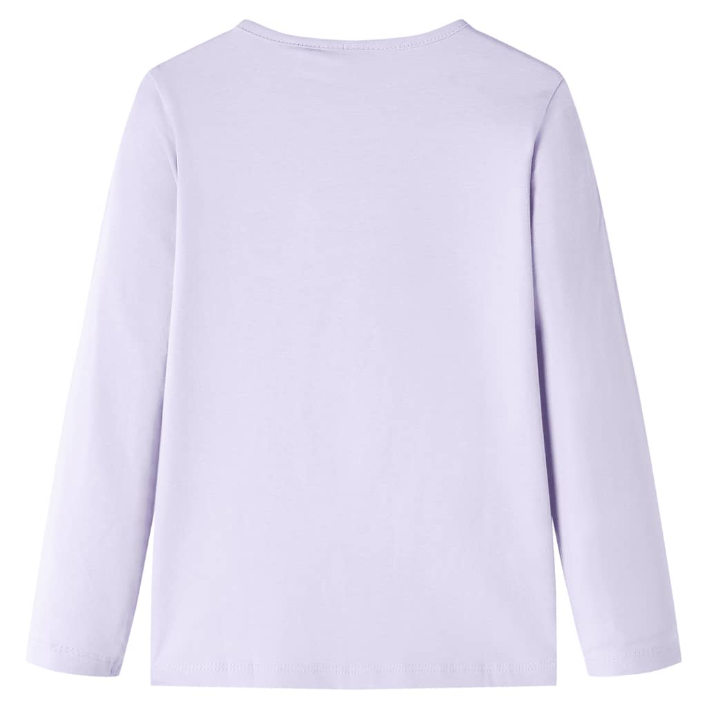 Kinder-Langarmshirt Marineblau 92
