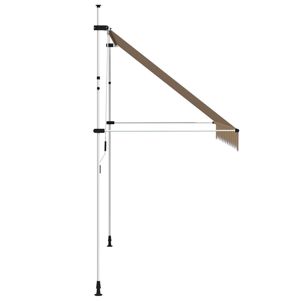 Einziehbare Markise Handbetrieben 150 cm Anthrazit