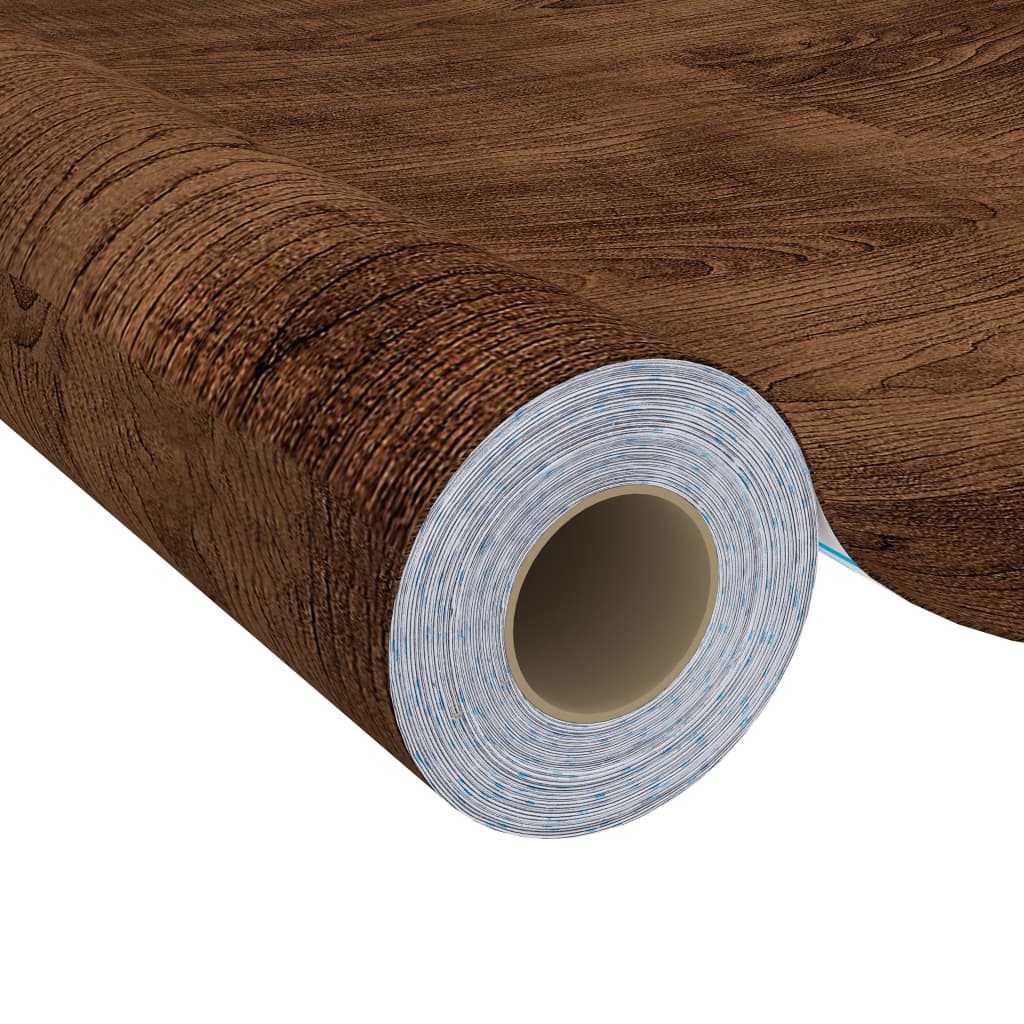 Selbstklebende Türfolien 2 Stk. Weißes Holz 210 x 90 cm PVC