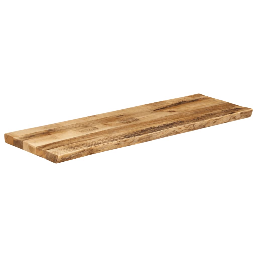 Tischplatte 40x40x2,5 cm Rechteckig Massivholz Akazie Baumkante