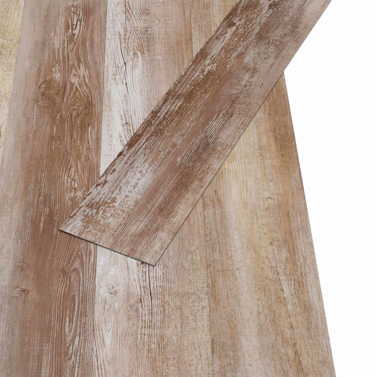 Bodenplanken 36 pcs Walnussbraun 5,02 m² PVC